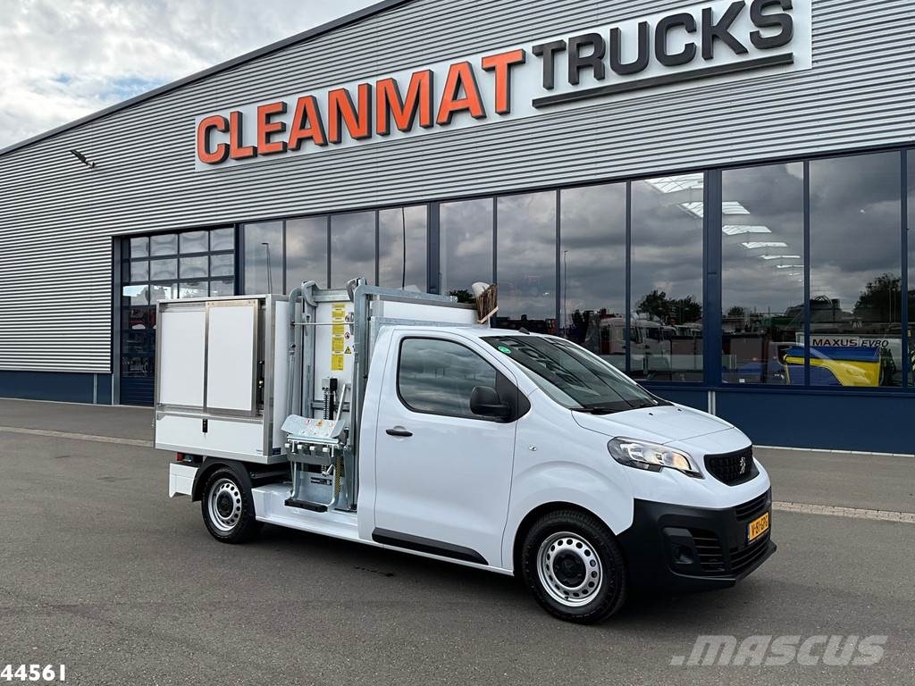 Peugeot E-Expert 100% elektrisch kippende zijlader Müllwagen