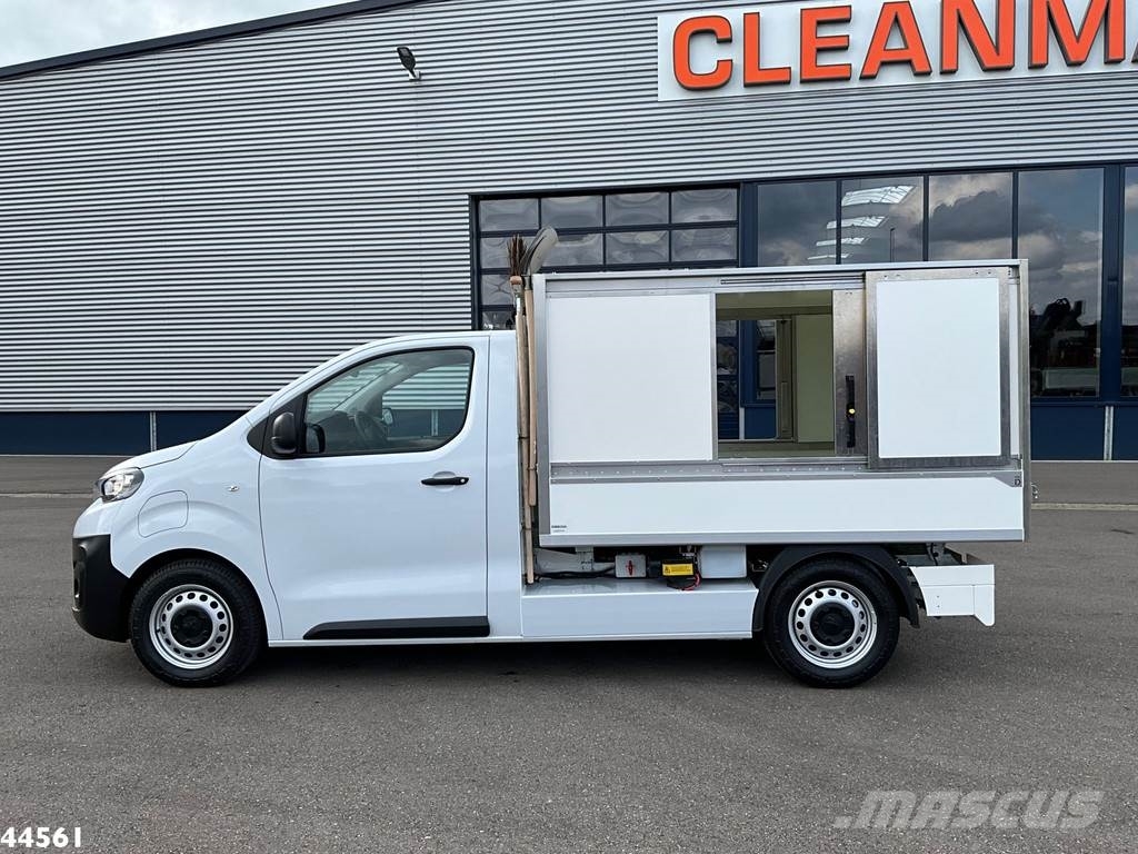Peugeot E-Expert 100% elektrisch kippende zijlader Müllwagen