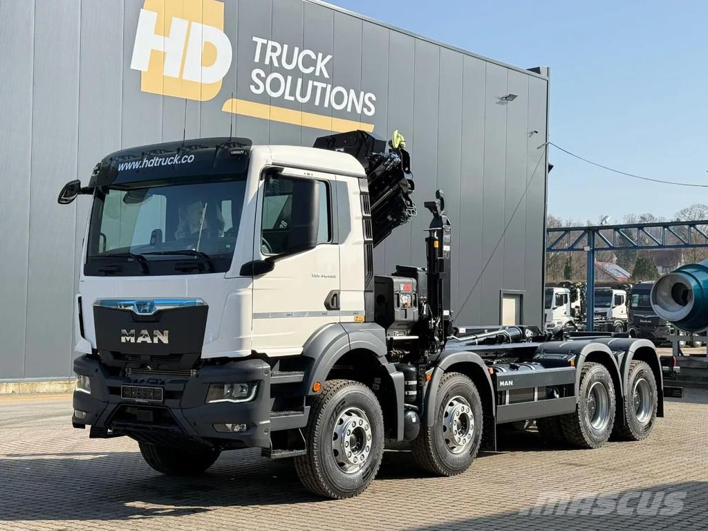 MAN TGS 41.440 MAN TGS 41.440 8x4 Abrollkipper + Kran Hook lift trucks