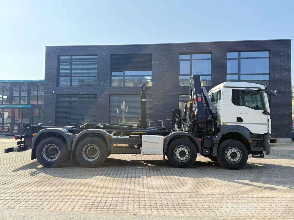 MAN TGS 41.440 MAN TGS 41.440 8x4 Abrollkipper + Kran Hook lift trucks