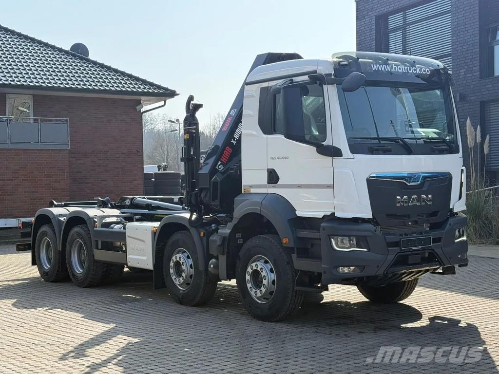 MAN TGS 41.440 MAN TGS 41.440 8x4 Abrollkipper + Kran Hook lift trucks