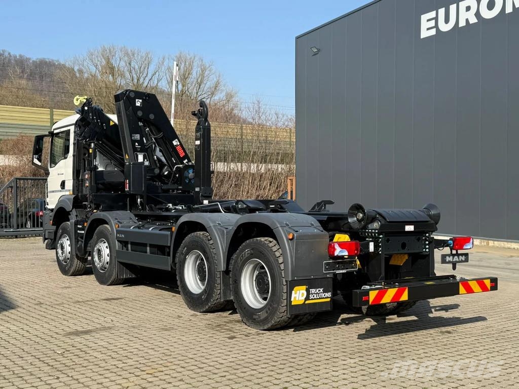 MAN TGS 41.440 MAN TGS 41.440 8x4 Abrollkipper + Kran Hook lift trucks