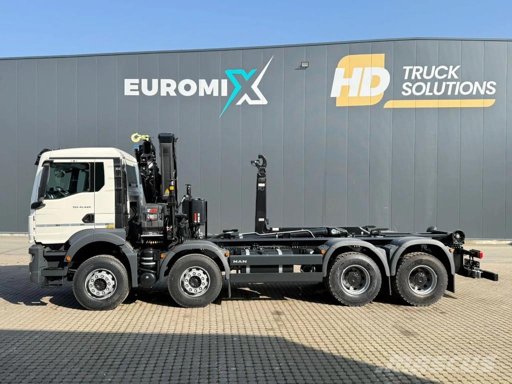 MAN TGS 41.440 MAN TGS 41.440 8x4 Abrollkipper + Kran 工程吊钩车