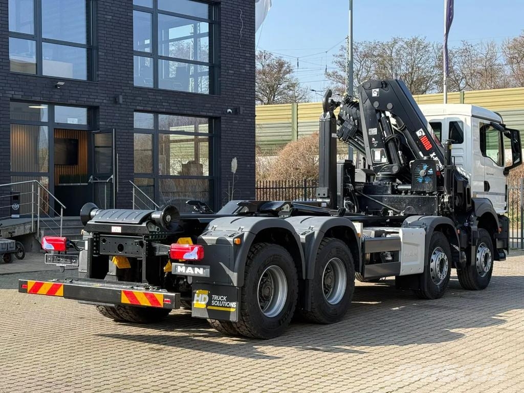 MAN TGS 41.440 MAN TGS 41.440 8x4 Abrollkipper + Kran Hook lift trucks