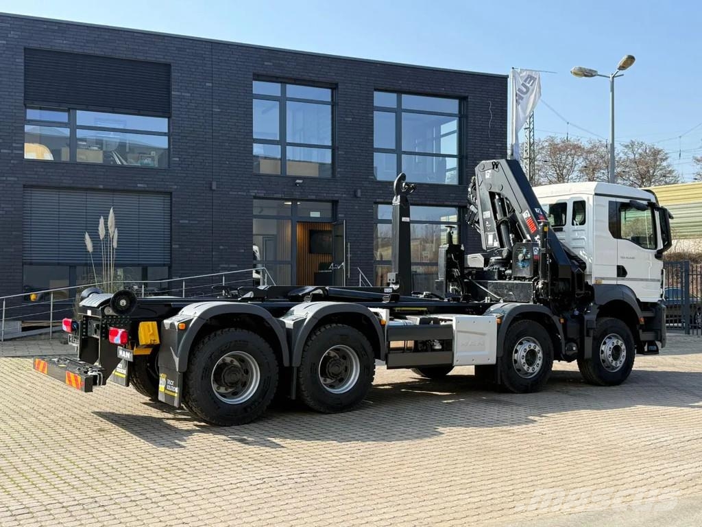 MAN TGS 41.440 MAN TGS 41.440 8x4 Abrollkipper + Kran Hook lift trucks