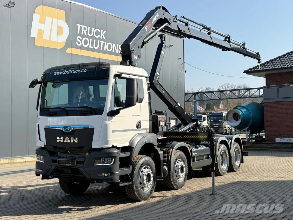 MAN TGS 41.440 MAN TGS 41.440 8x4 Abrollkipper + Kran 工程吊钩车