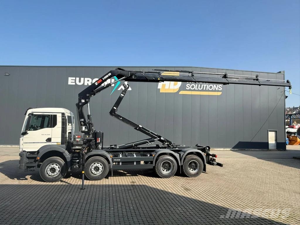 MAN TGS 41.440 MAN TGS 41.440 8x4 Abrollkipper + Kran 工程吊钩车