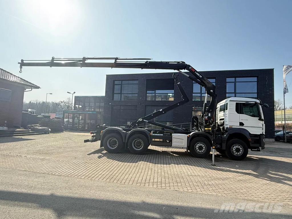 MAN TGS 41.440 MAN TGS 41.440 8x4 Abrollkipper + Kran Hook lift trucks