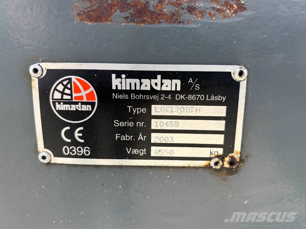 Kimadan LBC 120 BTH Remolques con caja de volteo
