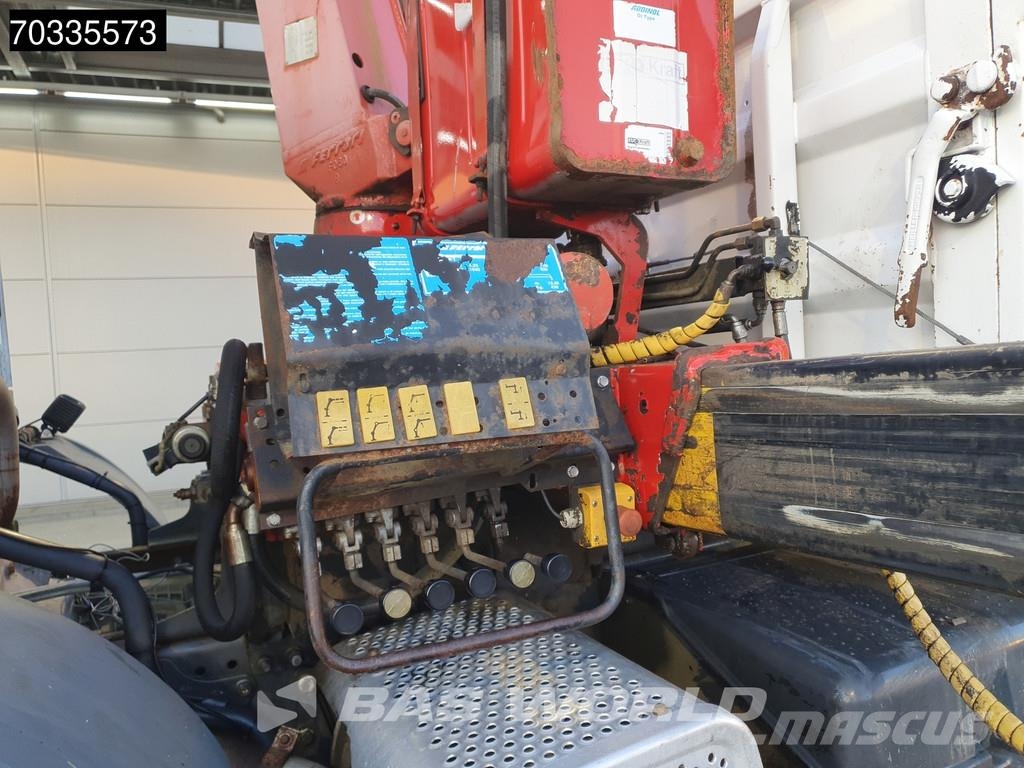 Mercedes-Benz Atego 1823 4X4 Ferrari 710 A4 Crane Kran 4x4 Full Savivarčiai