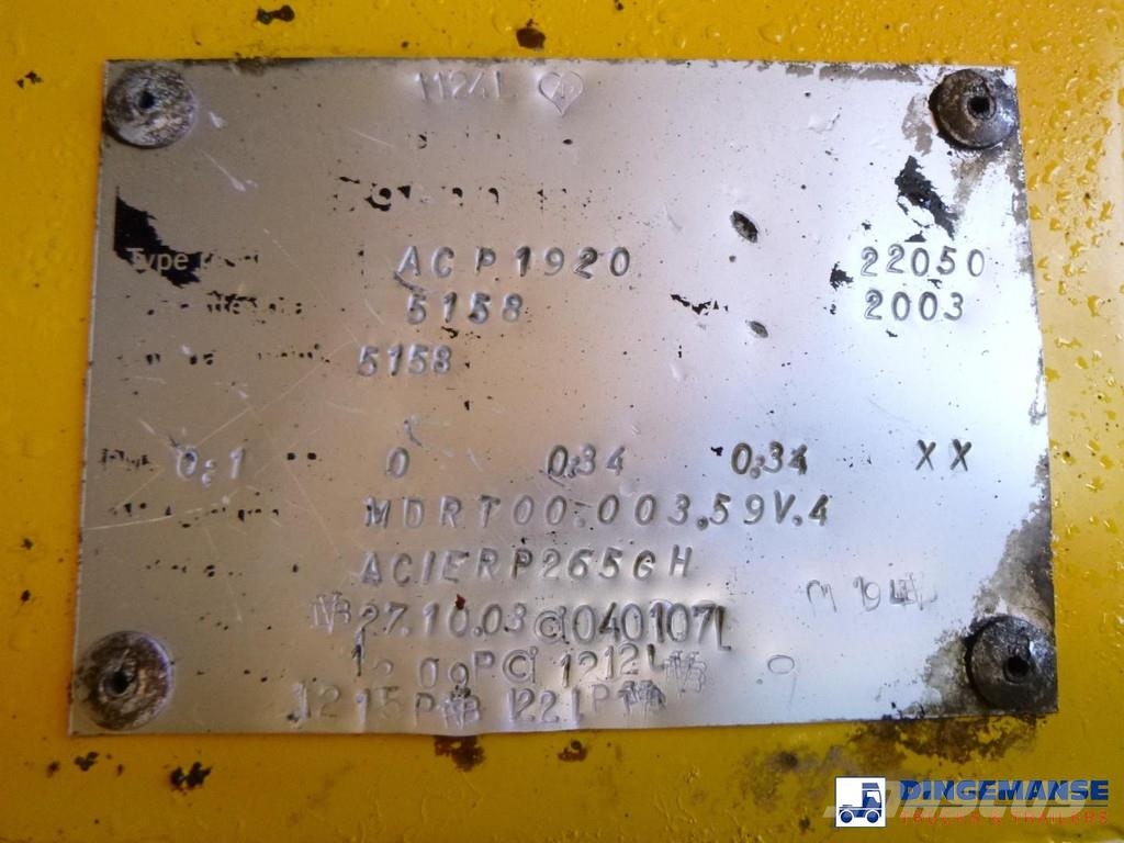 Renault Midlum 180 dci 4x2 fuel tank 5.1 m3 / 1 comp Цистерна