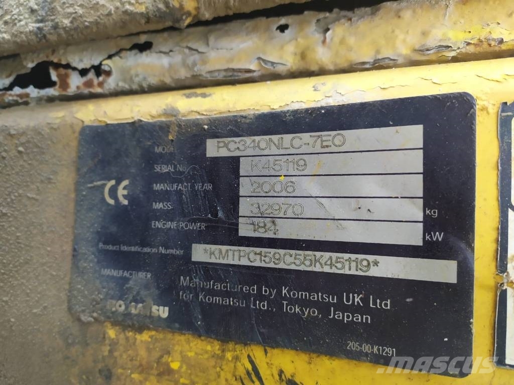Komatsu PC340NLC-7EO Hidravlika