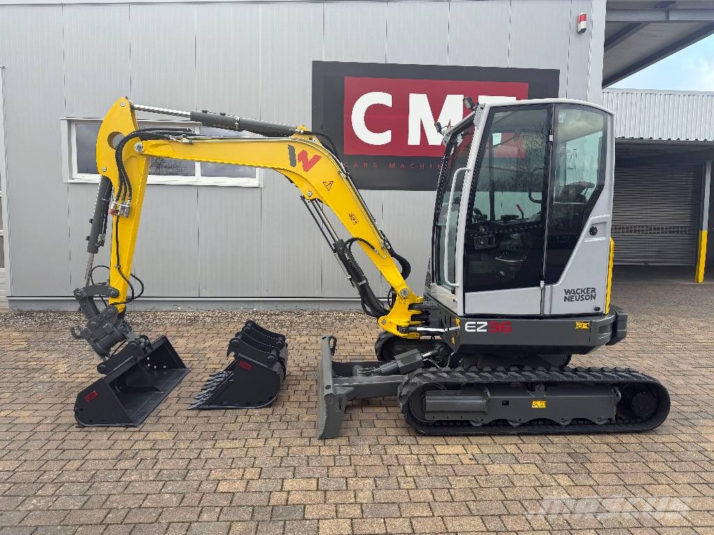 Wacker Neuson EZ36 ET35*706BH*2023*Powertilt*3xLöffel Mini ekskavatoriai < 7 t