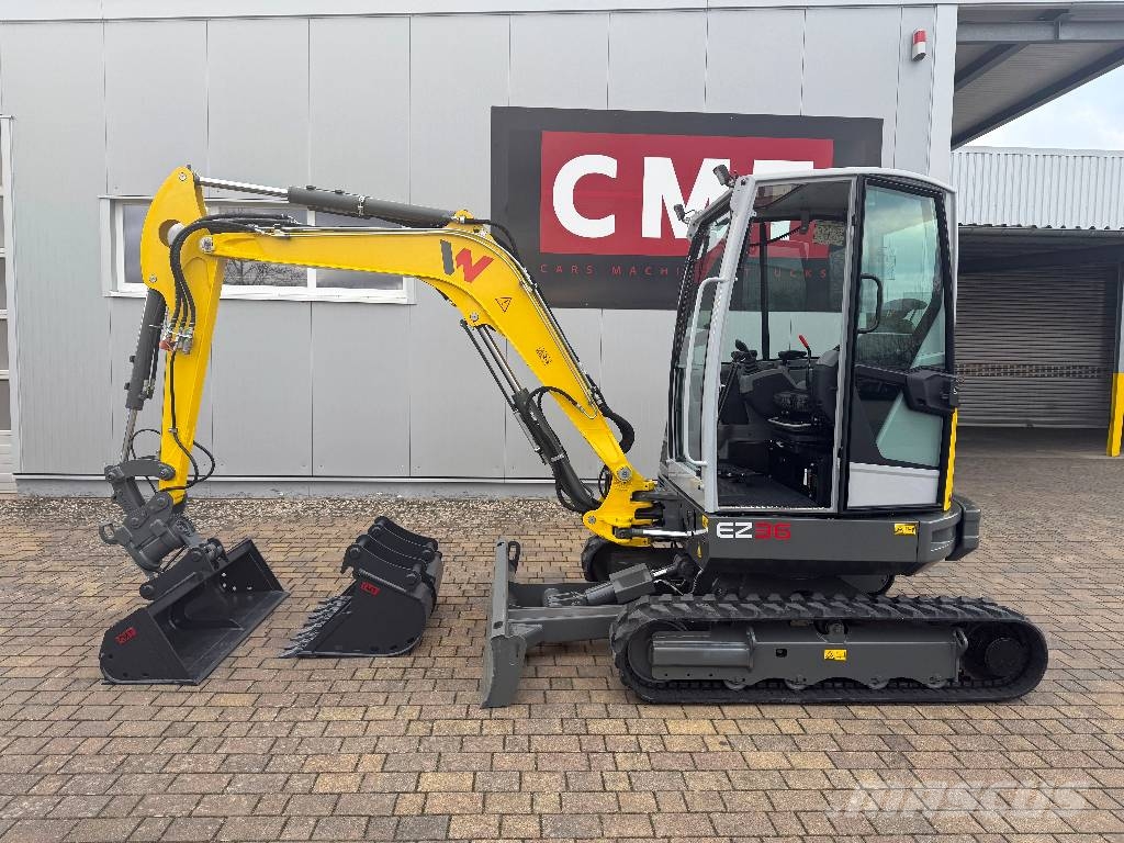 Wacker Neuson EZ36 ET35*706BH*2023*Powertilt*3xLöffel Mini ekskavatoriai < 7 t