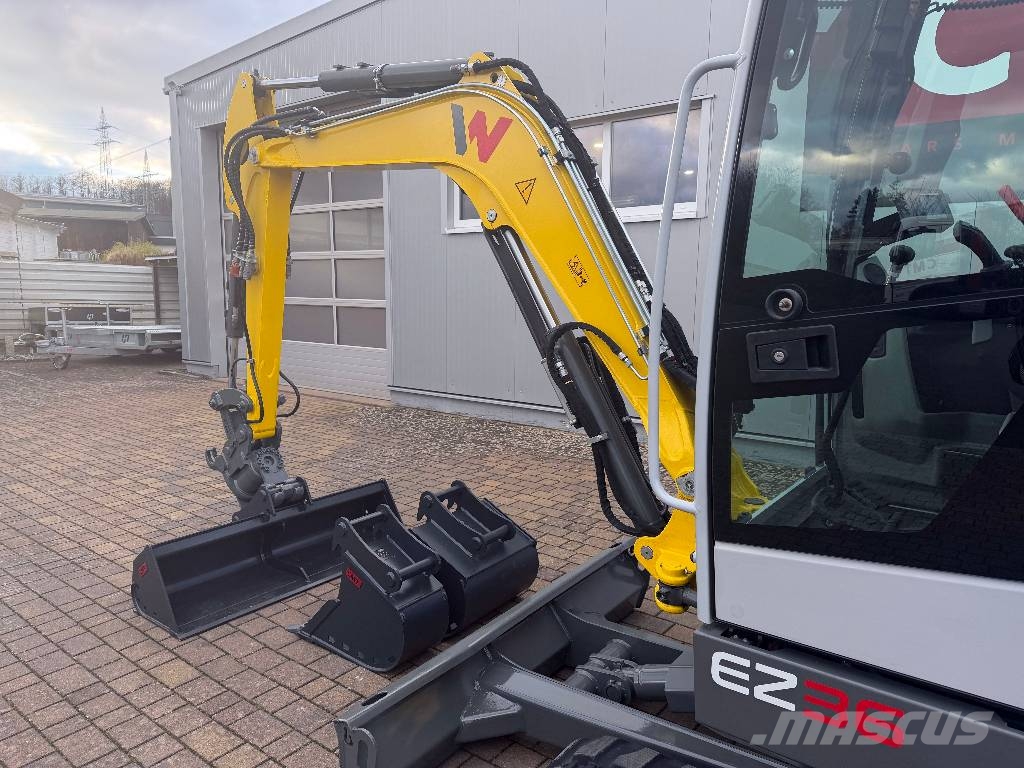 Wacker Neuson EZ36 ET35*706BH*2023*Powertilt*3xLöffel Mini ekskavatoriai < 7 t