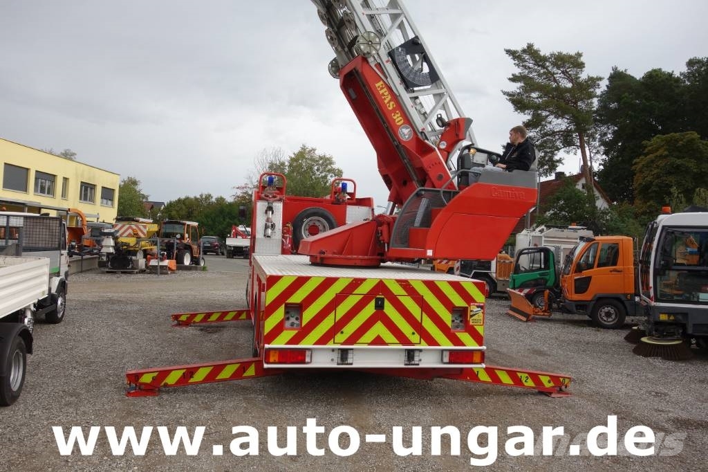 Iveco Eurocargo 130E24 Camiva Metz EPAS 30 DLK Feuerwehr 소방차