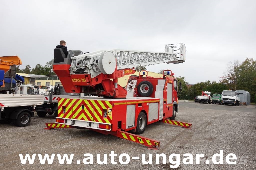 Iveco Eurocargo 130E24 Camiva Metz EPAS 30 DLK Feuerwehr 소방차