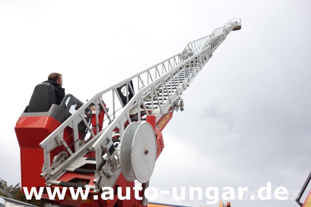 Iveco Eurocargo 130E24 Camiva Metz EPAS 30 DLK Feuerwehr 소방차