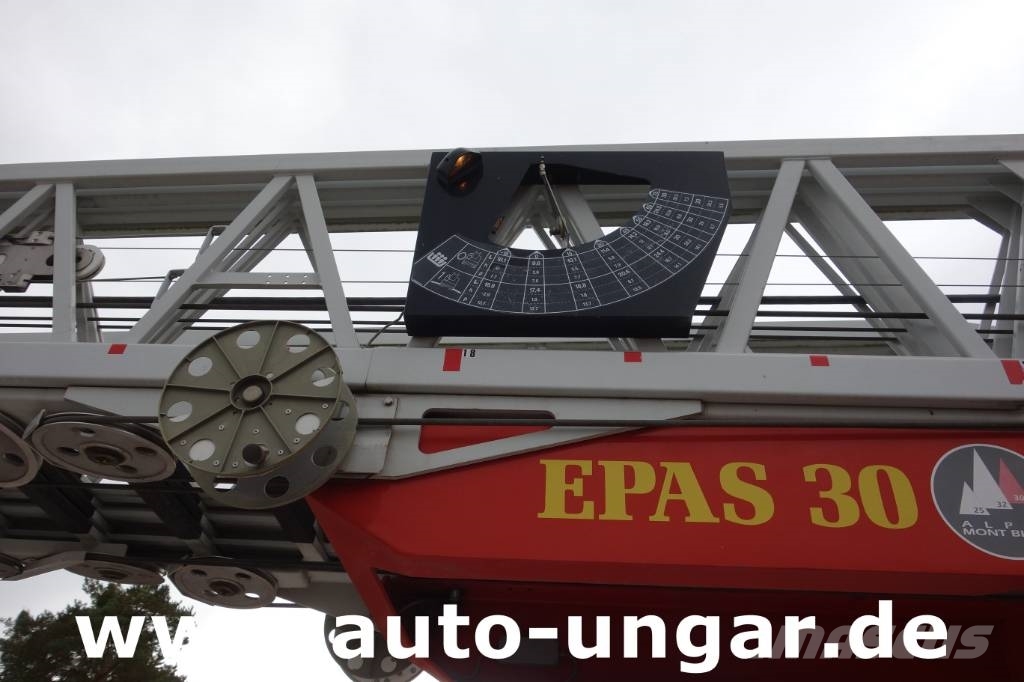 Iveco Eurocargo 130E24 Camiva Metz EPAS 30 DLK Feuerwehr 소방차