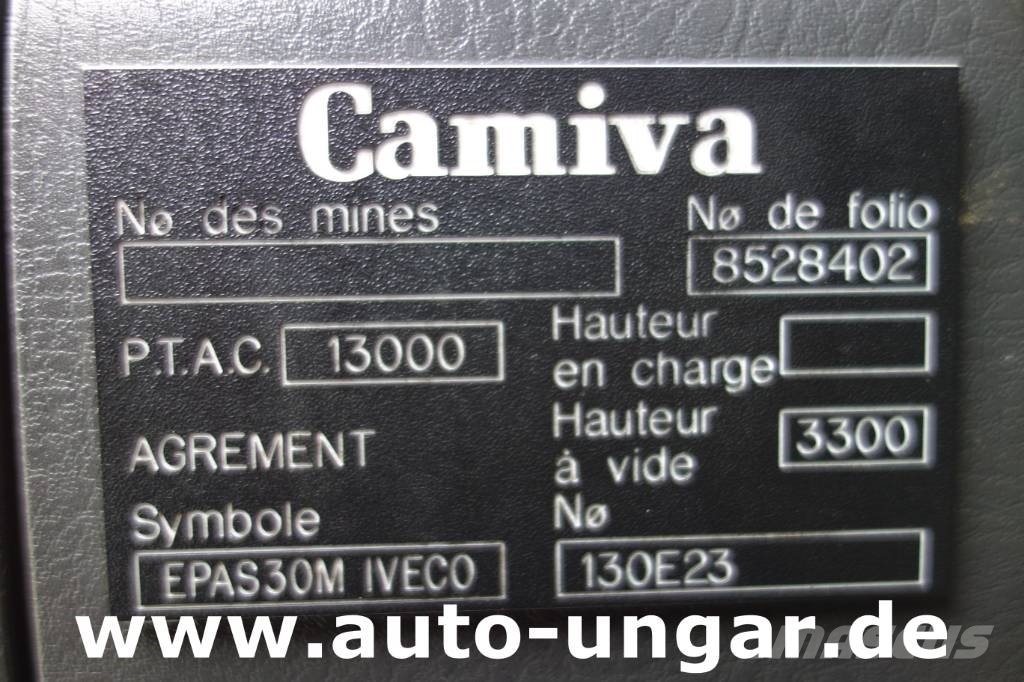 Iveco Eurocargo 130E24 Camiva Metz EPAS 30 DLK Feuerwehr 소방차
