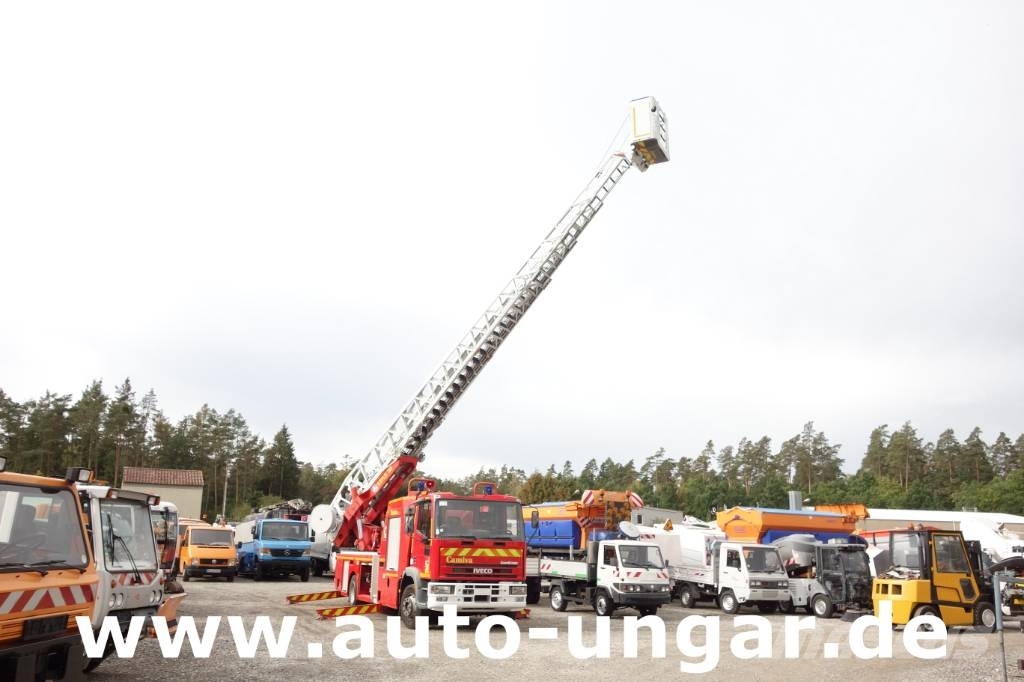 Iveco Eurocargo 130E24 Camiva Metz EPAS 30 DLK Feuerwehr 소방차