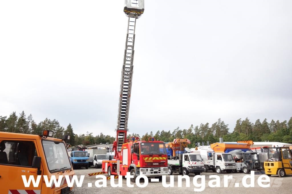 Iveco Eurocargo 130E24 Camiva Metz EPAS 30 DLK Feuerwehr 소방차