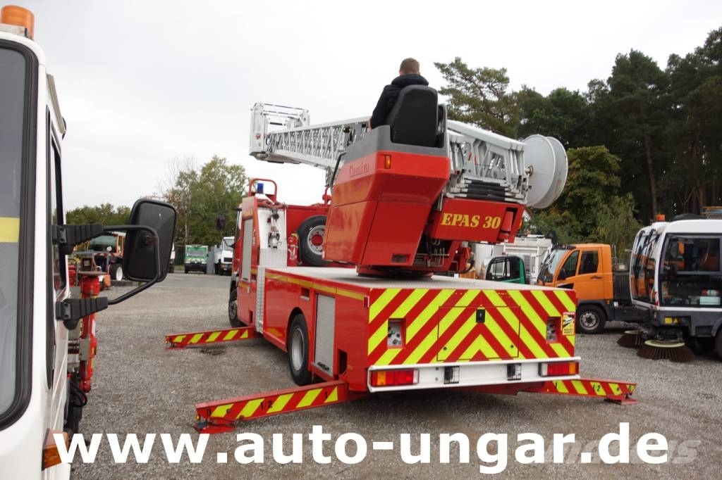 Iveco Eurocargo 130E24 Camiva Metz EPAS 30 DLK Feuerwehr 소방차