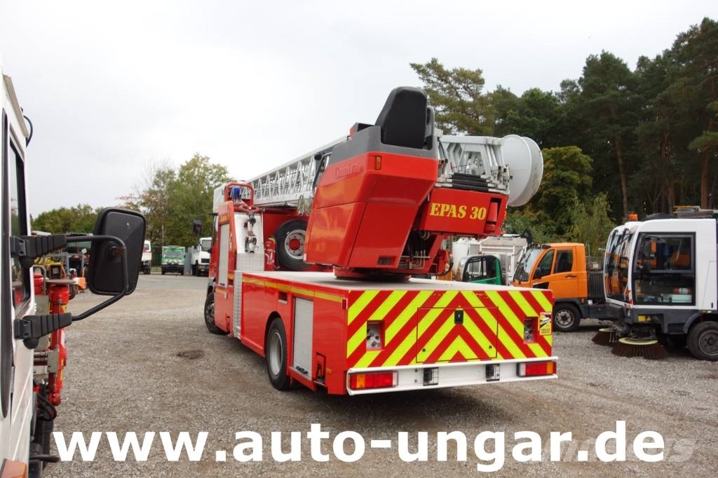 Iveco Eurocargo 130E24 Camiva Metz EPAS 30 DLK Feuerwehr 소방차