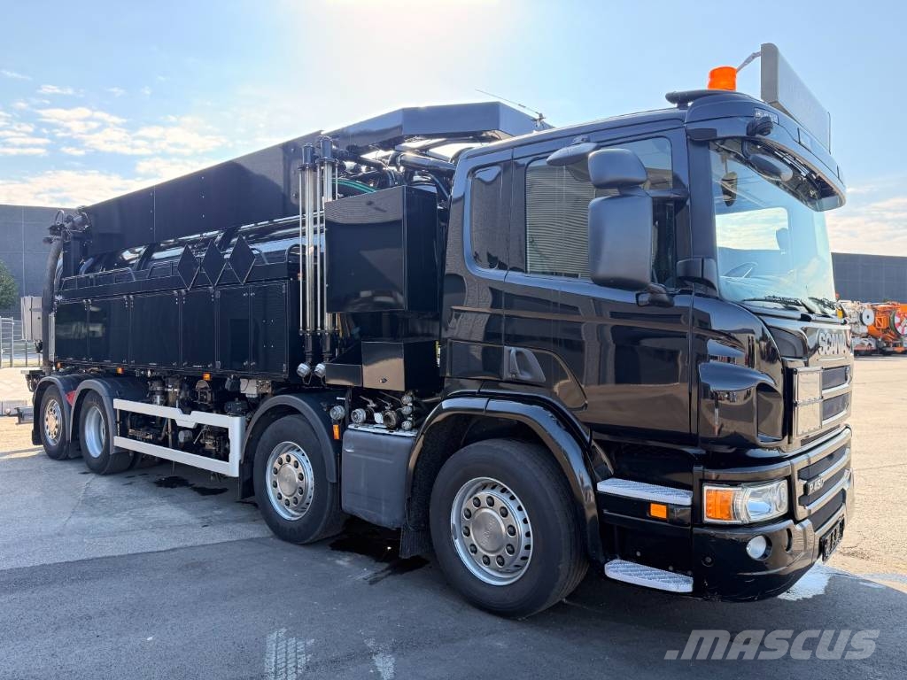 Scania P450 8x2*6 Hvidtved Larsen FlexLine 414 ADR Camiones aspiradores/combi
