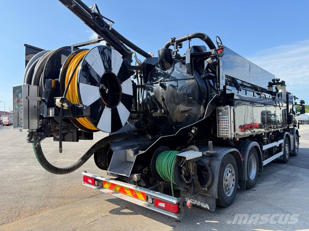 Scania P450 8x2*6 Hvidtved Larsen FlexLine 414 ADR Camiones aspiradores/combi