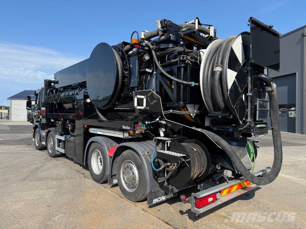 Scania P450 8x2*6 Hvidtved Larsen FlexLine 414 ADR Camiones aspiradores/combi