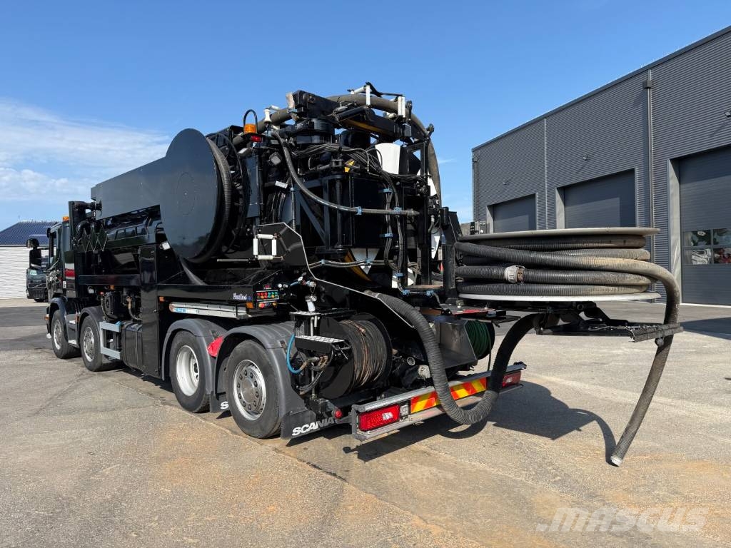 Scania P450 8x2*6 Hvidtved Larsen FlexLine 414 ADR Camiones aspiradores/combi