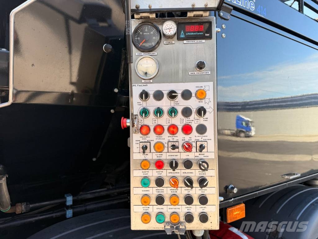 Scania P450 8x2*6 Hvidtved Larsen FlexLine 414 ADR Camiones aspiradores/combi