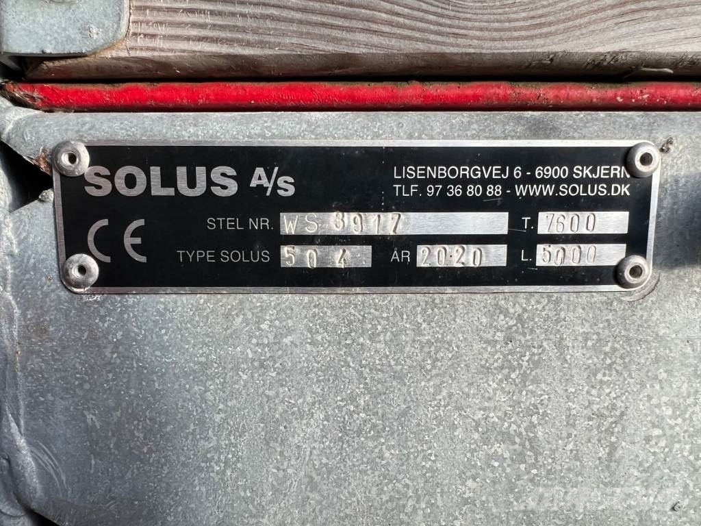 Solus 504 Genel amaçli römorklar