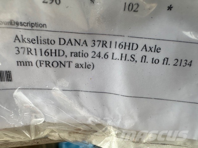 Spicer DANA 37R116HD Front Axles Asis