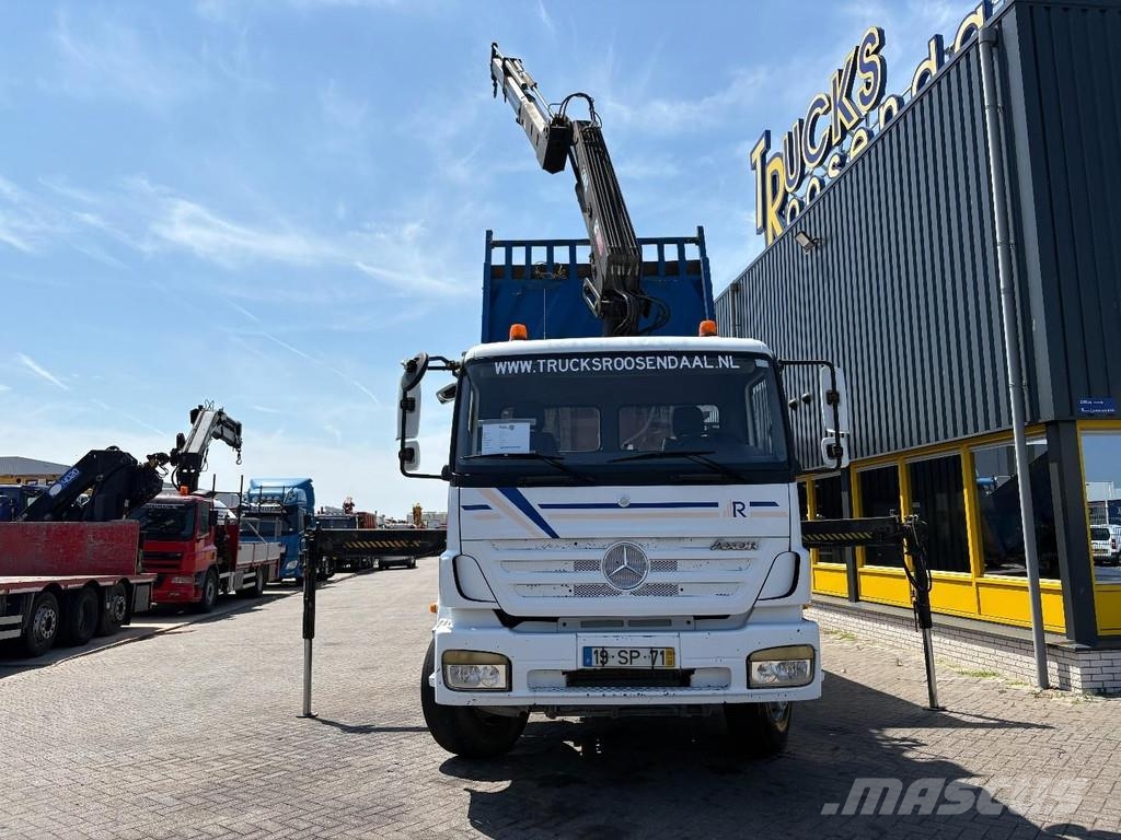 Mercedes-Benz Axor 2633 + HIAB 220 C + REMOTE + 6X4 + 3 SIDE TIP 自卸式货车