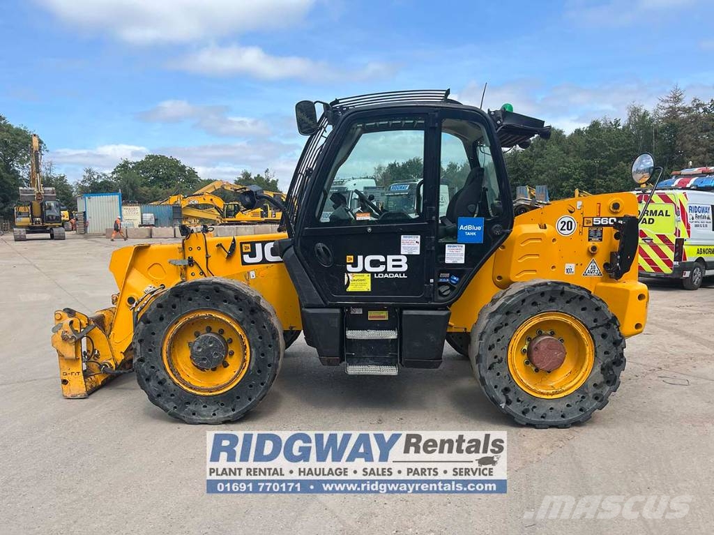 JCB 560-80 waste master Teleskoplastare
