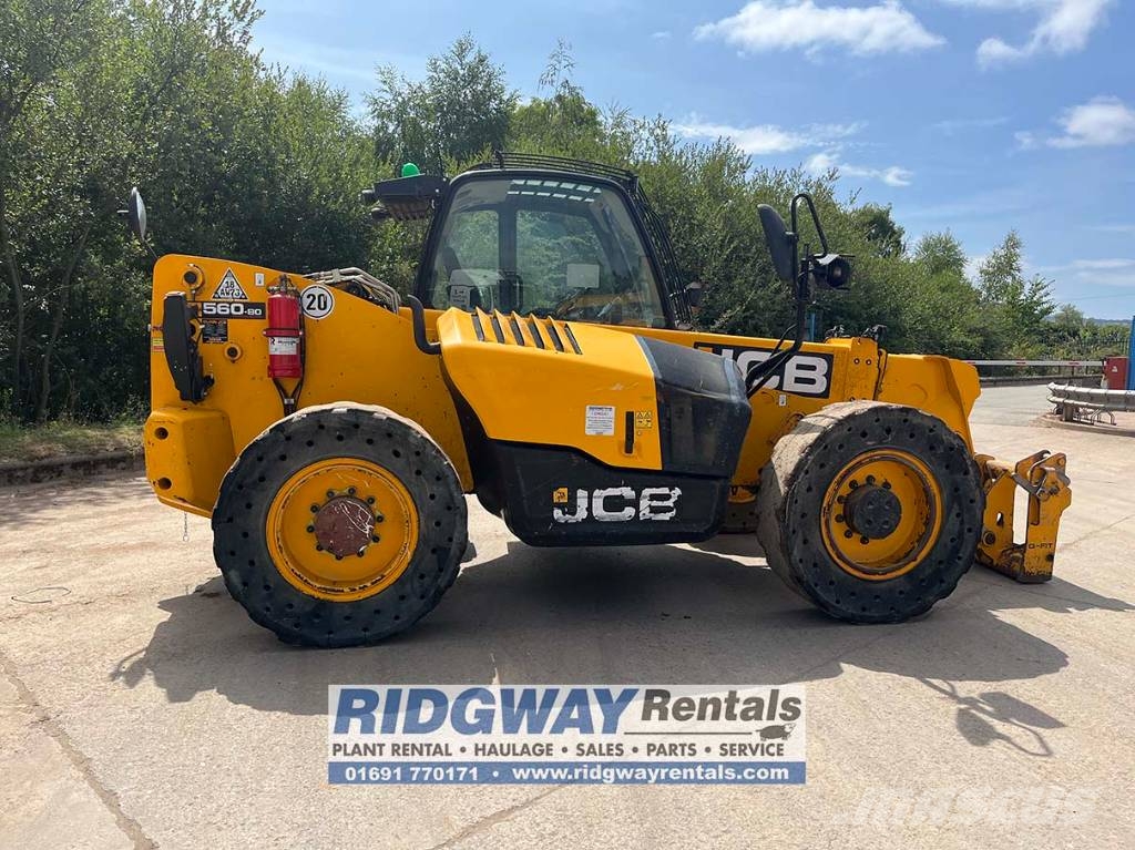 JCB 560-80 waste master Teleskoplastare
