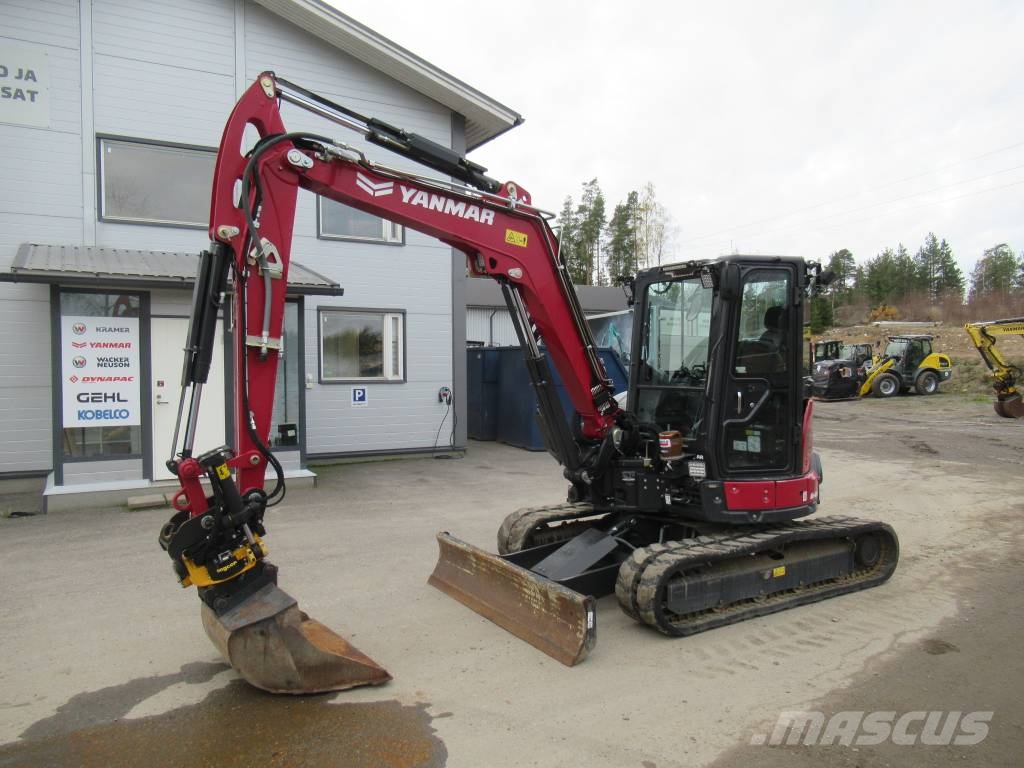 Yanmar VIO57-6B VIRHEETÖN KUNTO حفارات صغيرة أقل من 7 طن (حفارات صغيرة)