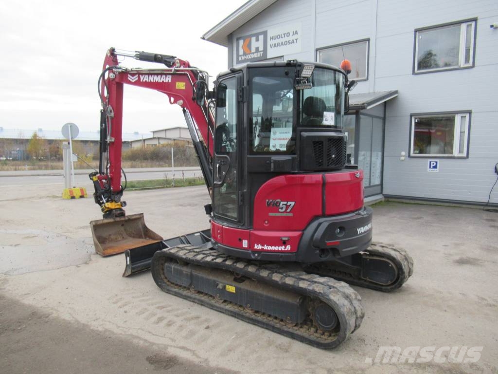Yanmar VIO57-6B VIRHEETÖN KUNTO حفارات صغيرة أقل من 7 طن (حفارات صغيرة)