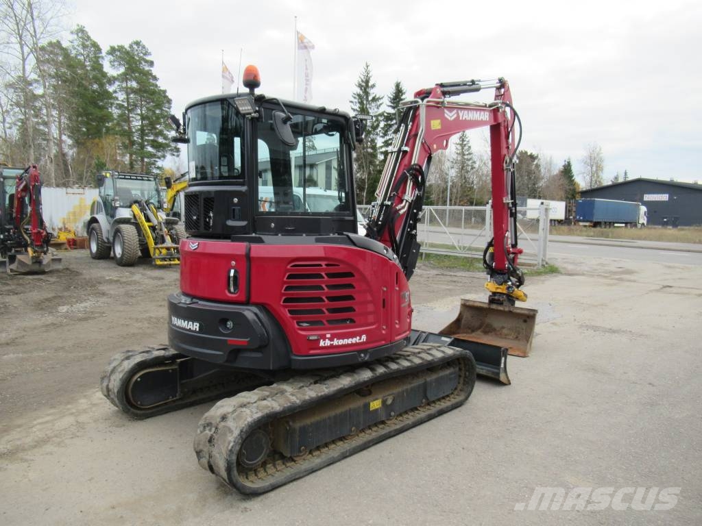 Yanmar VIO57-6B VIRHEETÖN KUNTO حفارات صغيرة أقل من 7 طن (حفارات صغيرة)