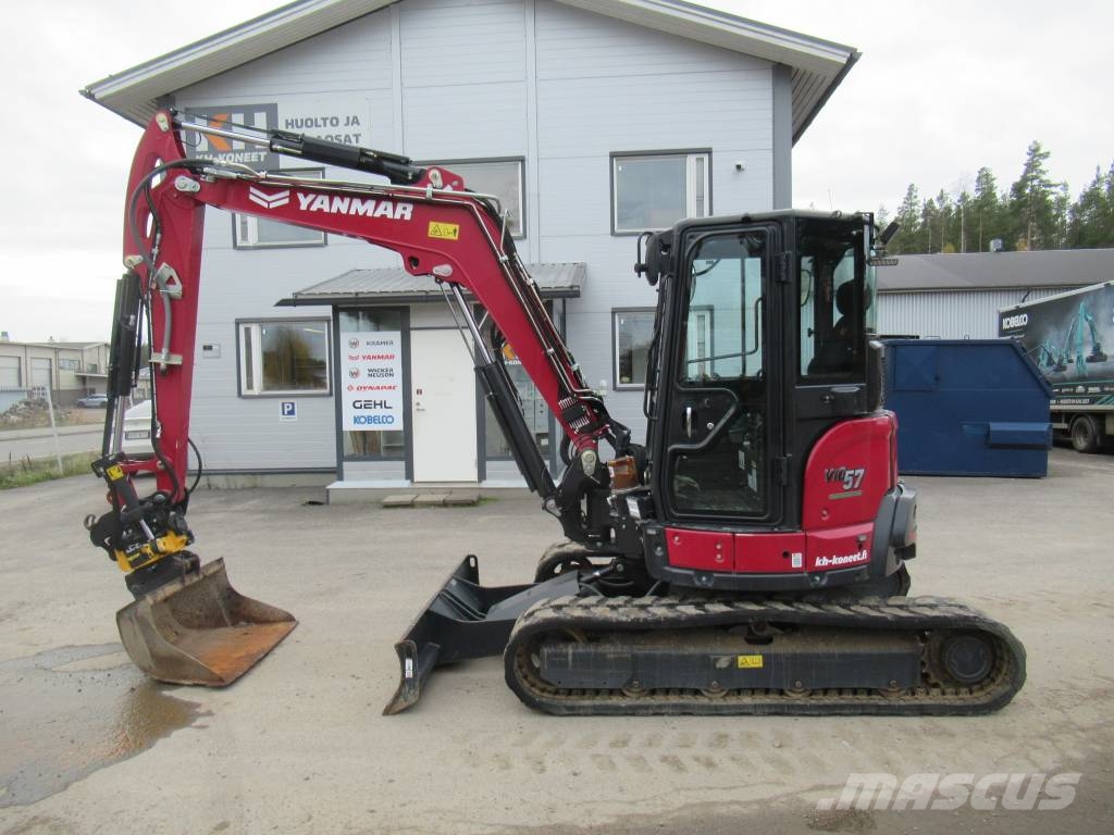 Yanmar VIO57-6B VIRHEETÖN KUNTO حفارات صغيرة أقل من 7 طن (حفارات صغيرة)