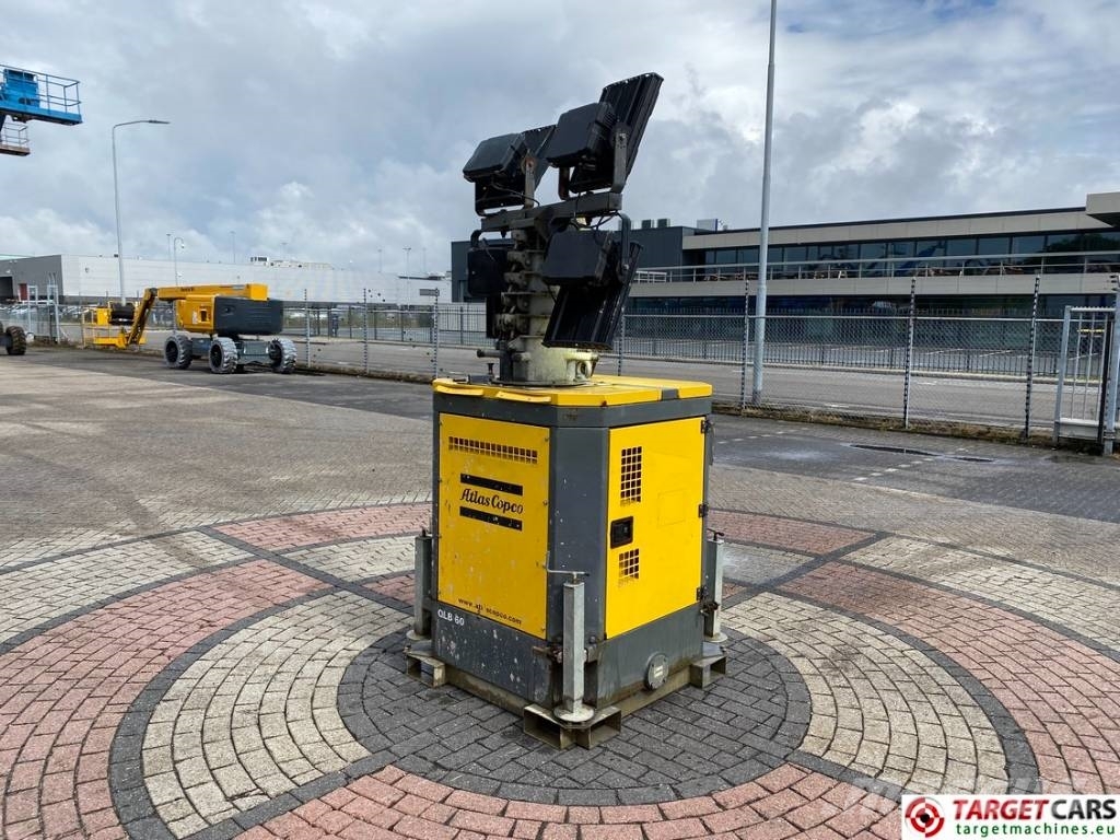 Atlas Copco QLB60 Tower Light 4x350W Led 拖车式灯塔