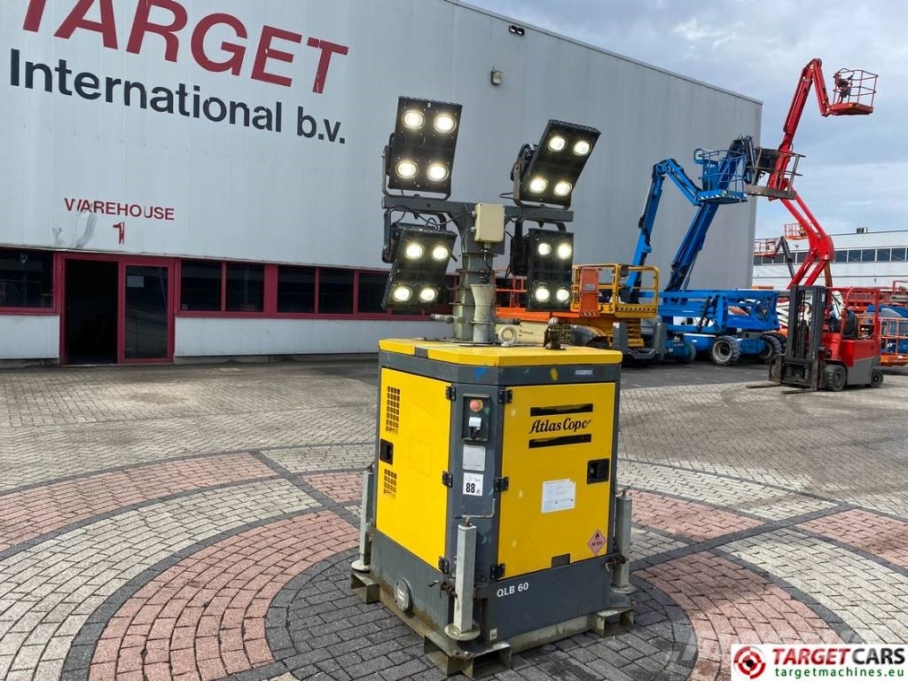 Atlas Copco QLB60 Tower Light 4x350W Led 拖车式灯塔