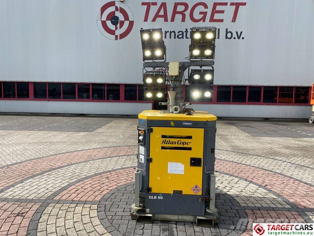 Atlas Copco QLB60 Tower Light 4x350W Led 拖车式灯塔