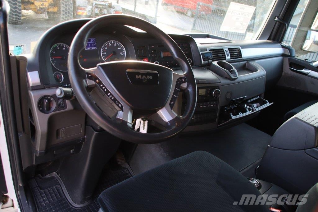 MAN TGS 35.360 BL-8x2-HIAB 085 Φορτηγά Kαρότσα με ανοιγόμενα πλαϊνά