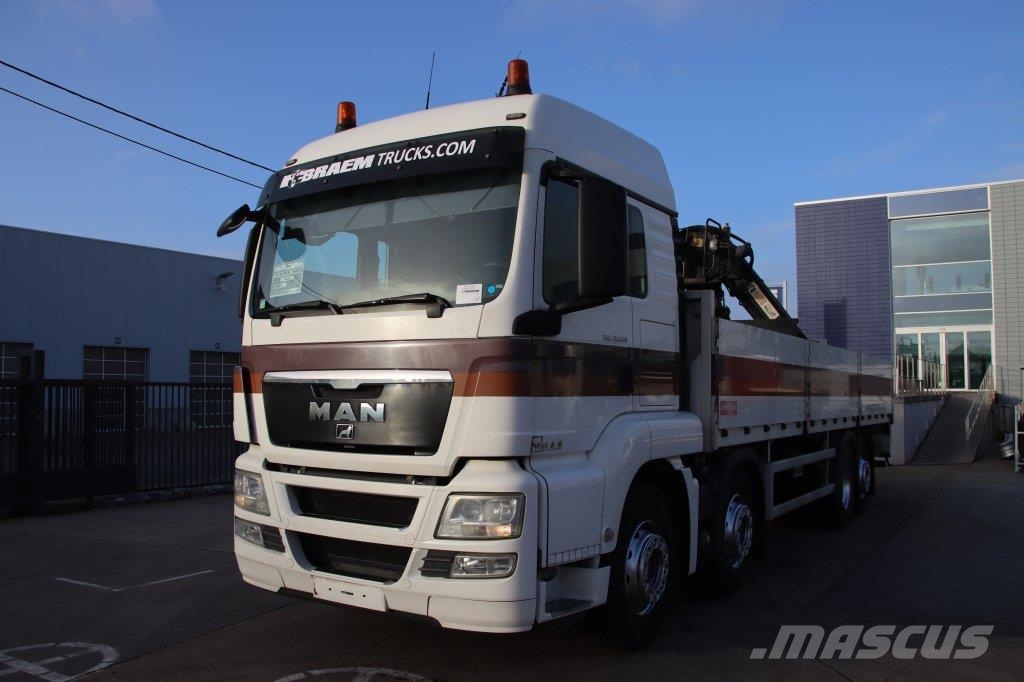 MAN TGS 35.360 BL-8x2-HIAB 085 Φορτηγά Kαρότσα με ανοιγόμενα πλαϊνά