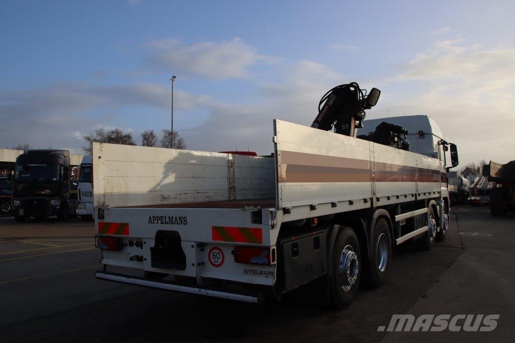MAN TGS 35.360 BL-8x2-HIAB 085 Φορτηγά Kαρότσα με ανοιγόμενα πλαϊνά