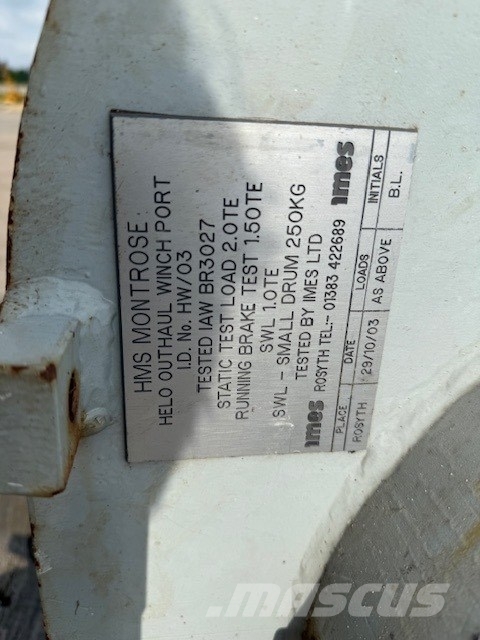 Poclain MacTaggart Hydraulic Winch Hydraulics
