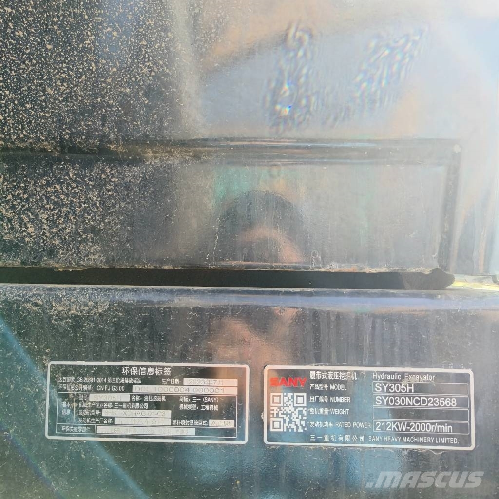 Sany SY 305 H Εκσκαφείς με ερπύστριες